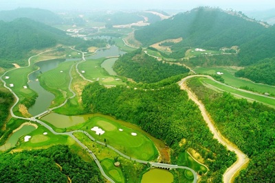 Geleximco Hilltop Valley Golf Club và thiết kế duy trì hiện trạng tự nhiên