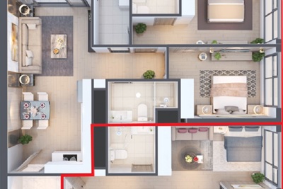 Đầu tư cho thuê vượt trội cùng căn hộ hai chìa khóa – Dual Key