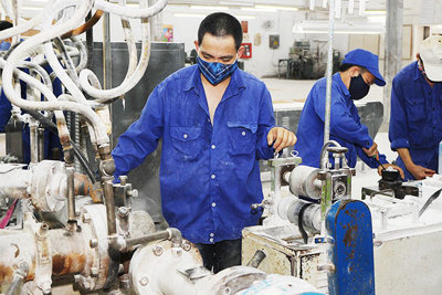 Sức hấp thụ vốn còn chậm