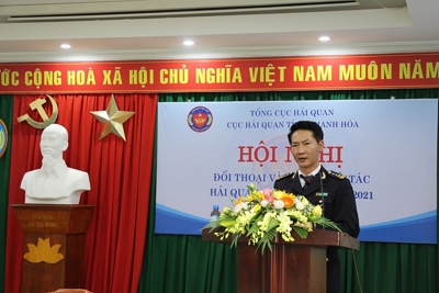 Hải quan Thanh Hóa đối thoại, chia sẻ đồng hành cùng doanh nghiệp