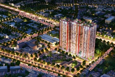 Hanoi Paragon hút khách nhờ vị trí vàng và thiết kế căn hộ đẳng cấp ngay trung tâm Cầu Giấy