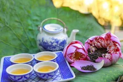 Nhiều loại trà đẹp da, khỏe người