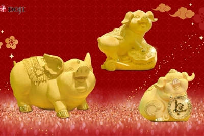 Nhà vàng tung loạt sản phẩm độc, lạ phục vụ ngày vía Thần Tài