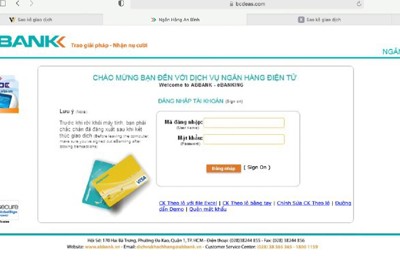 Lại “nóng” lừa đảo chiếm đoạt tài sản qua giả mạo website ngân hàng 