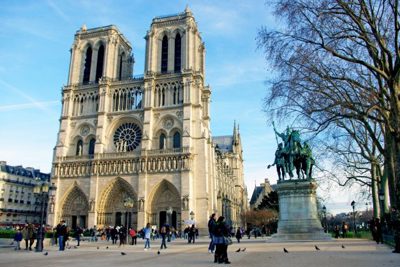 Kiến trúc độc đáo của Nhà thờ Đức Bà Paris