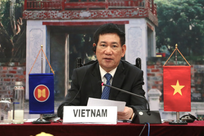 Bộ trưởng Bộ Tài chính Hồ Đức Phớc tham dự Hội nghị AFMGM+3 lần thứ 24