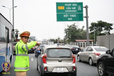 Chi tiết phân luồng giao thông dịp lễ 30/4-1/5 tại Hà Nội