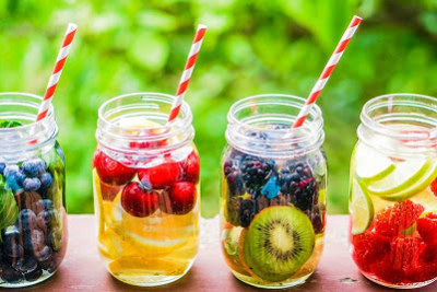 Đẹp dáng, giải stress với các loại nước detox dễ làm