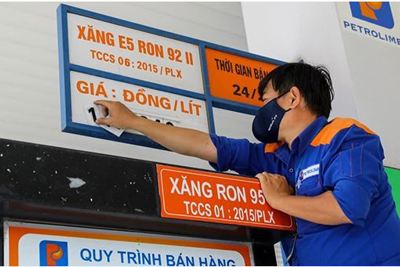 Tiếp tục chi Quỹ Bình ổn giá ở mức cao, giá xăng tăng nhẹ