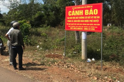 Bà Rịa - Vũng Tàu chấn chỉnh tình trạng rao bán đất nền tràn lan