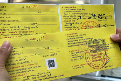 Sửa đổi, bổ sung quy định về phí bảo hiểm bắt buộc trách nhiệm dân sự của chủ xe cơ giới