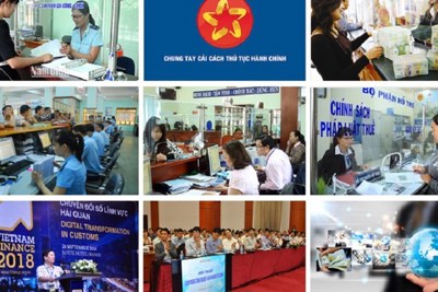 6 năm liên tiếp Bộ Tài chính nằm trong top đầu về xếp hạng cải cách hành chính