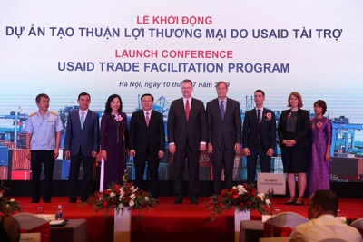 Bộ Tài chính và USAID khởi động dự án Tạo thuận lợi thương mại do USAID tài trợ