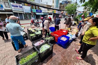  TP. Hồ Chí Minh công bố 30 điểm bán hàng lưu động phục vụ người dân 