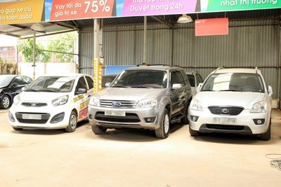 Thị trường xe cũ vẫn bán chạy
