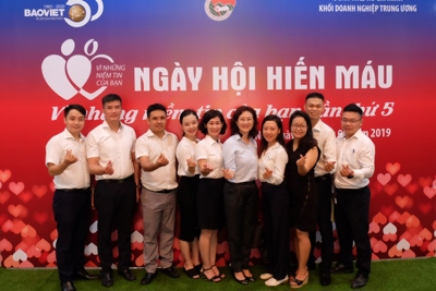 Hơn 2.000 đơn vị máu được hiến tặng trong chương trình “Bảo Việt - Vì những niềm tin của bạn”