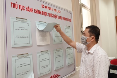 Bộ Tài chính lấy sự hài lòng của tổ chức, cá nhân là thước đo hiệu quả giải quyết thủ tục hành chính