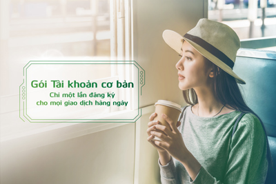 Vietcombank ra mắt 02 Gói Tài khoản mới, khách hàng chỉ cần đăng ký một lần cho mọi nhu cầu giao dịch