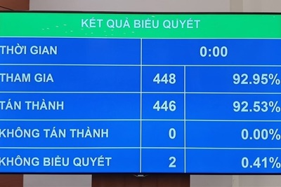 Quốc hội chính thức thông qua dự toán ngân sách nhà nước năm 2021