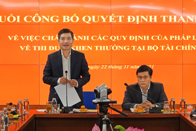 Chất lượng công tác khen thưởng của ngành Tài chính ngày càng được nâng lên