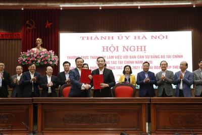 Bộ Tài chính và TP. Hà Nội phối hợp chặt chẽ, hiệu quả trong công tác tài chính - ngân sách