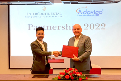 Adavigo tiếp tục là đối tác chiến lược của InterContinental Phu Quoc Long Beach Resort trong năm 2022