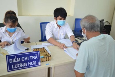 Điều chỉnh mức lương hưu, trợ cấp bảo hiểm xã hội và trợ cấp hằng tháng 