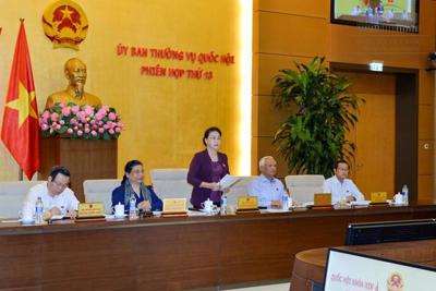 Khai mạc Phiên họp thứ 14 của Ủy ban thường vụ Quốc hội 