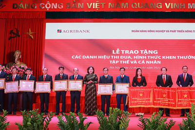 Tổng tài sản của Agribank đến cuối năm 2020 đạt gần 1,57 triệu tỷ đồng