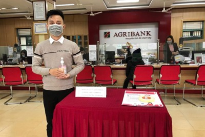 Agribank lan tỏa trách nhiệm cộng đồng, chung tay cùng cả nước đẩy lùi dịch bệnh