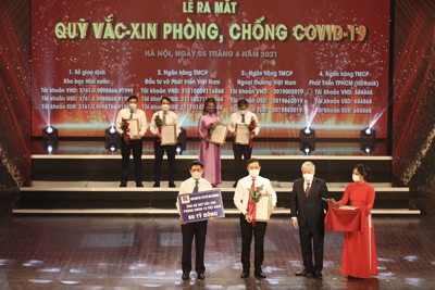 Agribank ủng hộ 60 tỷ đồng cho Quỹ Vắc xin phòng, chống Covid-19