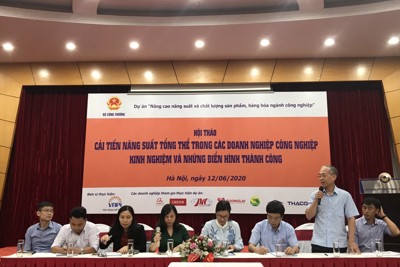 Mô hình cải tiến năng suất tổng thể - Chìa khoá giúp doanh nghiệp ngành công nghiệp tiếp cận Cách mạng công nghiệp 4.0 hiệu quả