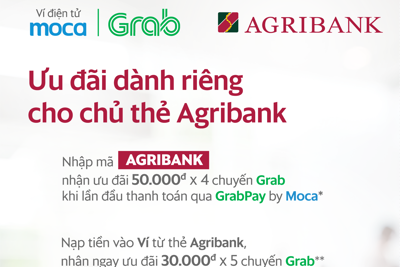Chỉ cần có thẻ Agribank, ưu đãi hấp dẫn “băng băng” chạy về