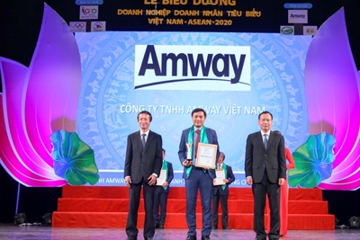 Amway Việt Nam nhận giải thưởng Doanh nghiệp tiêu biểu Việt Nam – ASEAN 2020