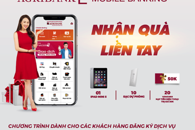 Agribank hưởng ứng sự kiện “ngày không dùng tiền mặt”