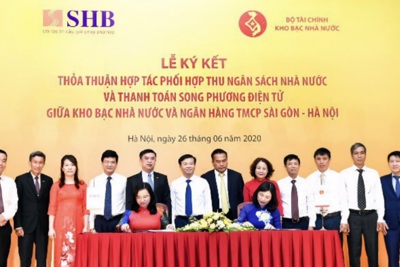 Kho bạc Nhà nước triển khai phối hợp thu ngân sách trên diện rộng