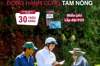 Thẻ Agribank đồng hành cùng tam nông