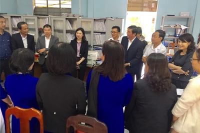 Chia sẻ và động viên công chức tại các Kho bạc Nhà nước bị ảnh hưởng bởi bão lũ
