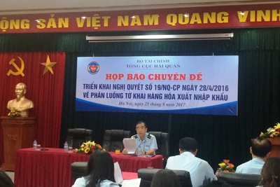 Khuyến nghị giải pháp giảm tỷ lệ hồ sơ xuất, nhập khẩu bị xếp vào luồng Đỏ và Vàng