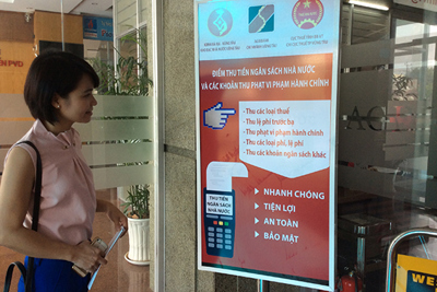 Dẫn đầu địa bàn trong triển khai dịch vụ uỷ nhiệm thu ngân sách 