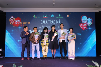 Gần 3 tỷ đồng được quyên góp ở Giải golf từ thiện Swing for the children’s Tet 2019