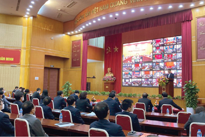 Đồng lòng, quyết tâm lãnh đạo thực hiện thắng lợi nhiệm vụ mới 