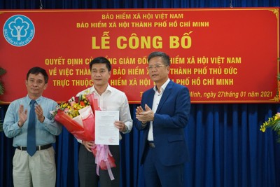 Công bố Quyết định thành lập Bảo hiểm Xã hội TP. Thủ Đức