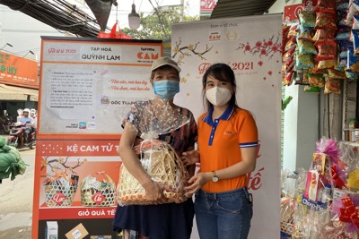 PTI phối hợp với Tạp hóa Cam tổ chức chương trình Tết tử tế 2021 