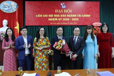 Đại hội Liên chi hội Nhà báo ngành Tài chính nhiệm kỳ 2020-2025 thành công tốt đẹp