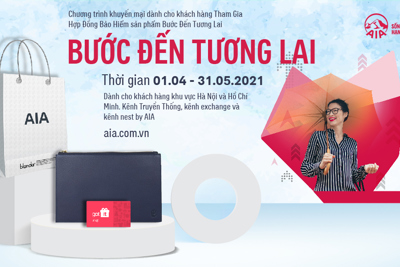 AIA ra mắt sản phẩm bảo hiểm Bước Đến Tương Lai