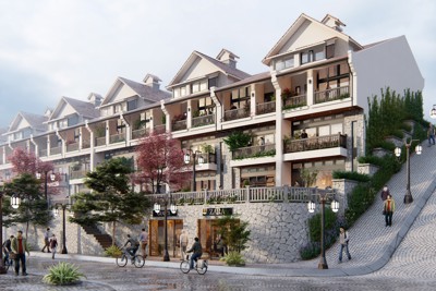 Nhà phố thương mại Sapa Jade Hill, vị trí vàng đón đầu vận hội mới