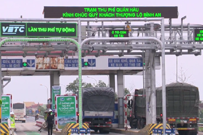 Đẩy nhanh thu phí điện tử không dừng tại các dự án đường cao tốc