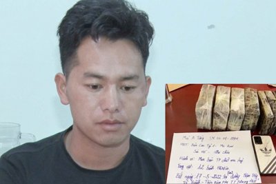 Lai Châu: Bắt đối tượng mua bán, vận chuyển trái phép 12 bánh heroin qua biên giới
