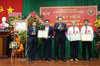 Cục Dự trữ Nhà nước khu vực Nam Tây Nguyên tô đậm thêm truyền thống 30 năm phát triển 